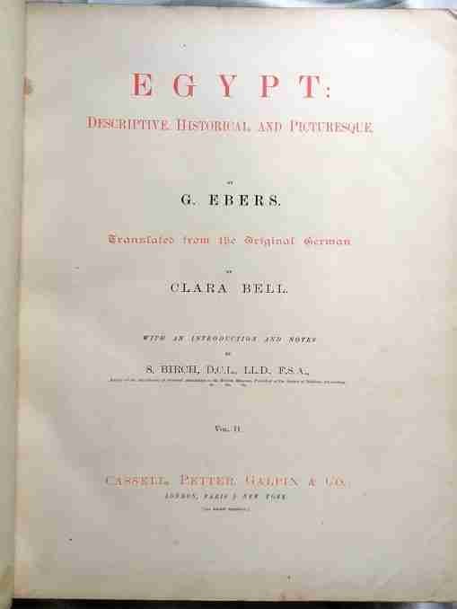 Buy  Uploaded To Egypt : Descriptive, Historical & Picturesque.2 Vols Set- 2 Sets