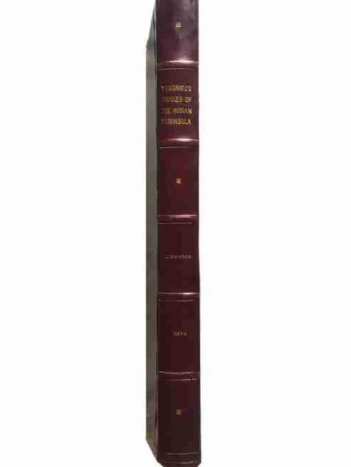 The Thanatophidia of India Being a Description of the Venomous Snakes of the Indian Peninsula, with an Account of the Influence of their Poison on Life ; and a Series of Experiments.