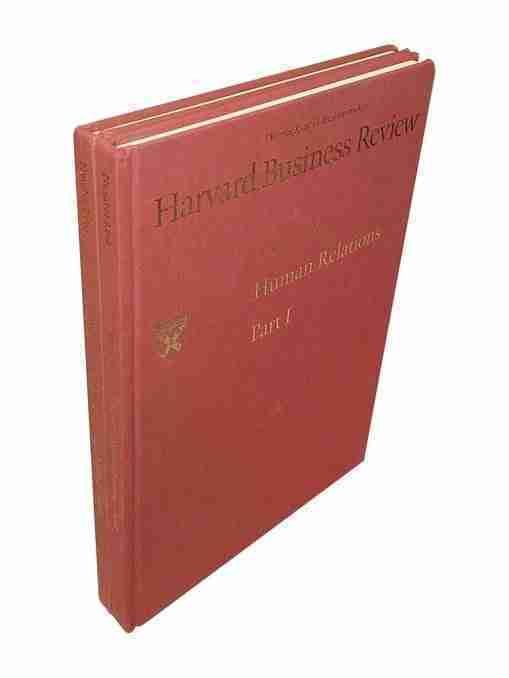 Harvard Business Review: Human relations – 2 Volume Set