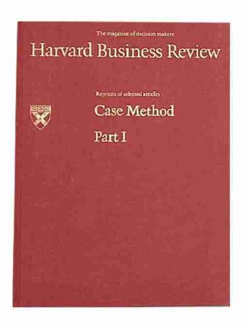 Harvard Business Review: Case method – 3 Volume Set 3