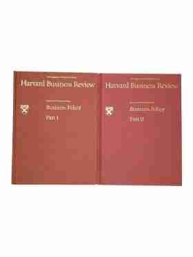 Harvard Business Review: Business Policy – 2 Volume Set