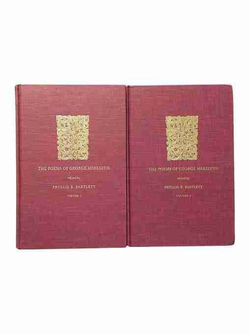 The poems of george Meredith – 2 Volume Set