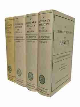 A Literary History Of Persia – 4 Volume Set