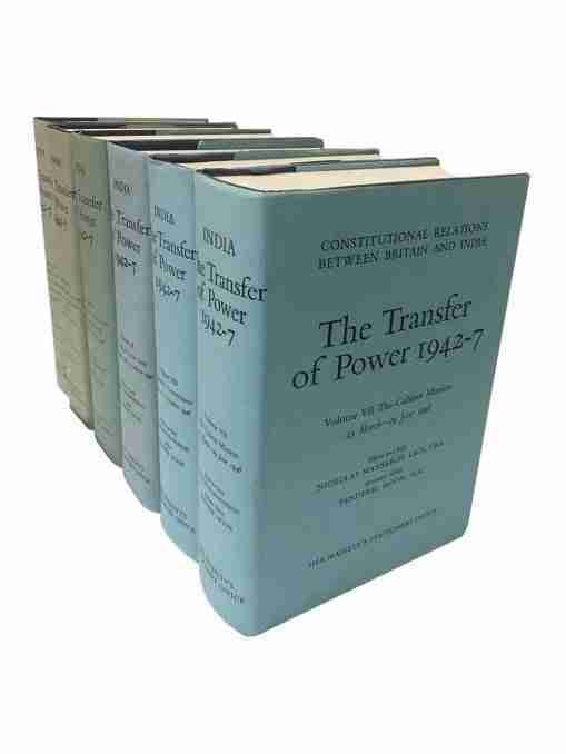 Constitutional Relations Between Britain & India. The Transfer Of Power – 12 Volume Set
