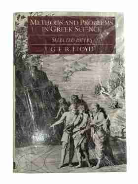 Methods And Problems In Greek Science